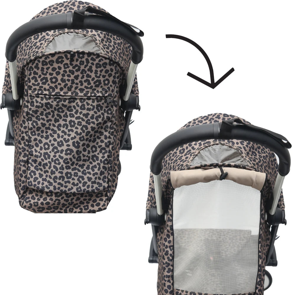 3Pcs /Set 175° Strollers Accessories Sunshade Covers Seat Cushion With Breathable Mesh Canopy Seat Liner Fit YOYO+/YOYO2/YOYO3